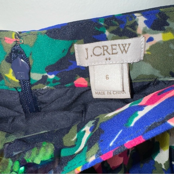 J Crew Floral A-Line Skirt Women's - Picture 3 of 5